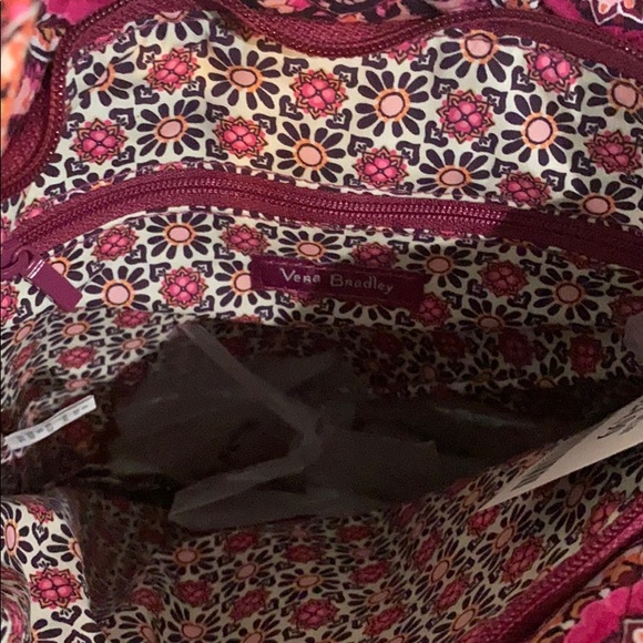 Vera Bradley IconicTriple Hipster, Raspberry Med. - Picture 5 of 6